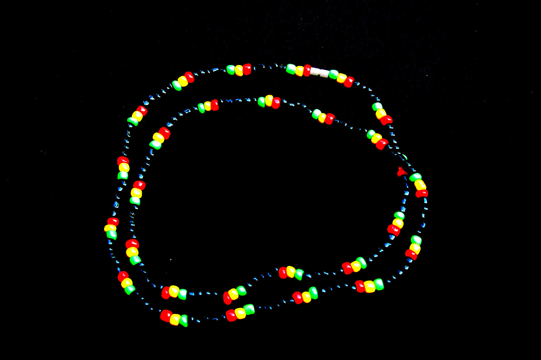 Black and Rast Colour Beads