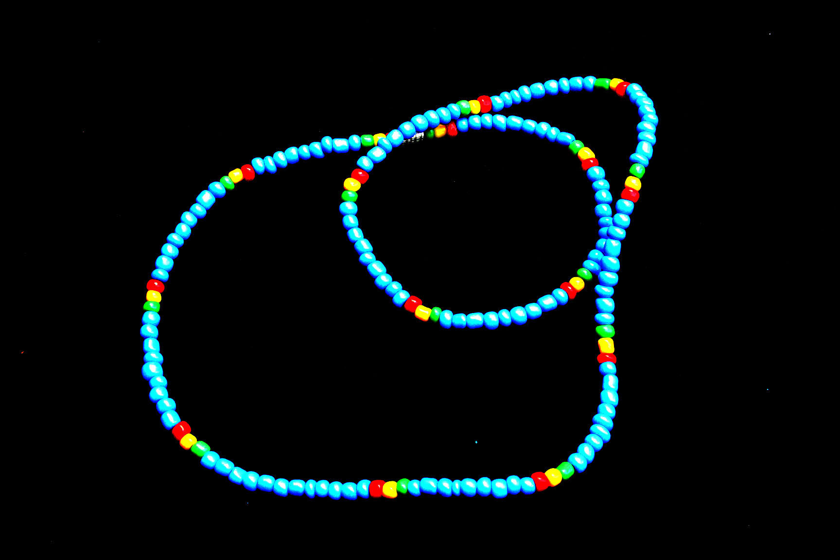 Blue Beads Necklace